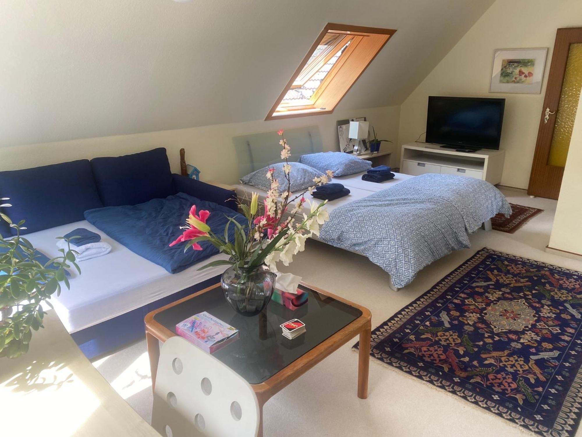 Gartenblick-Oase: Obergeschosswohnung In Hamburg Luaran gambar