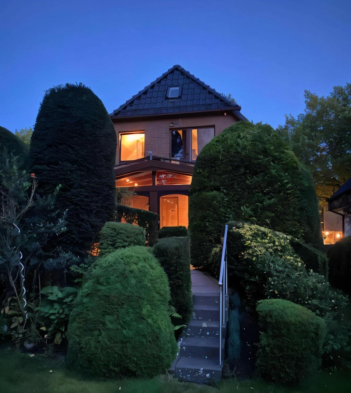 Gartenblick-Oase: Obergeschosswohnung In Hamburg Luaran gambar